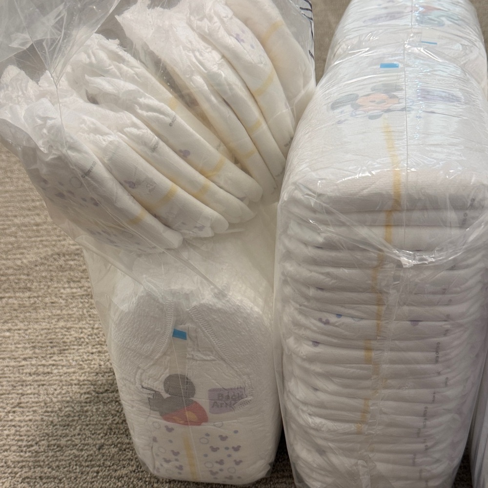 Premium White Baby Diapers